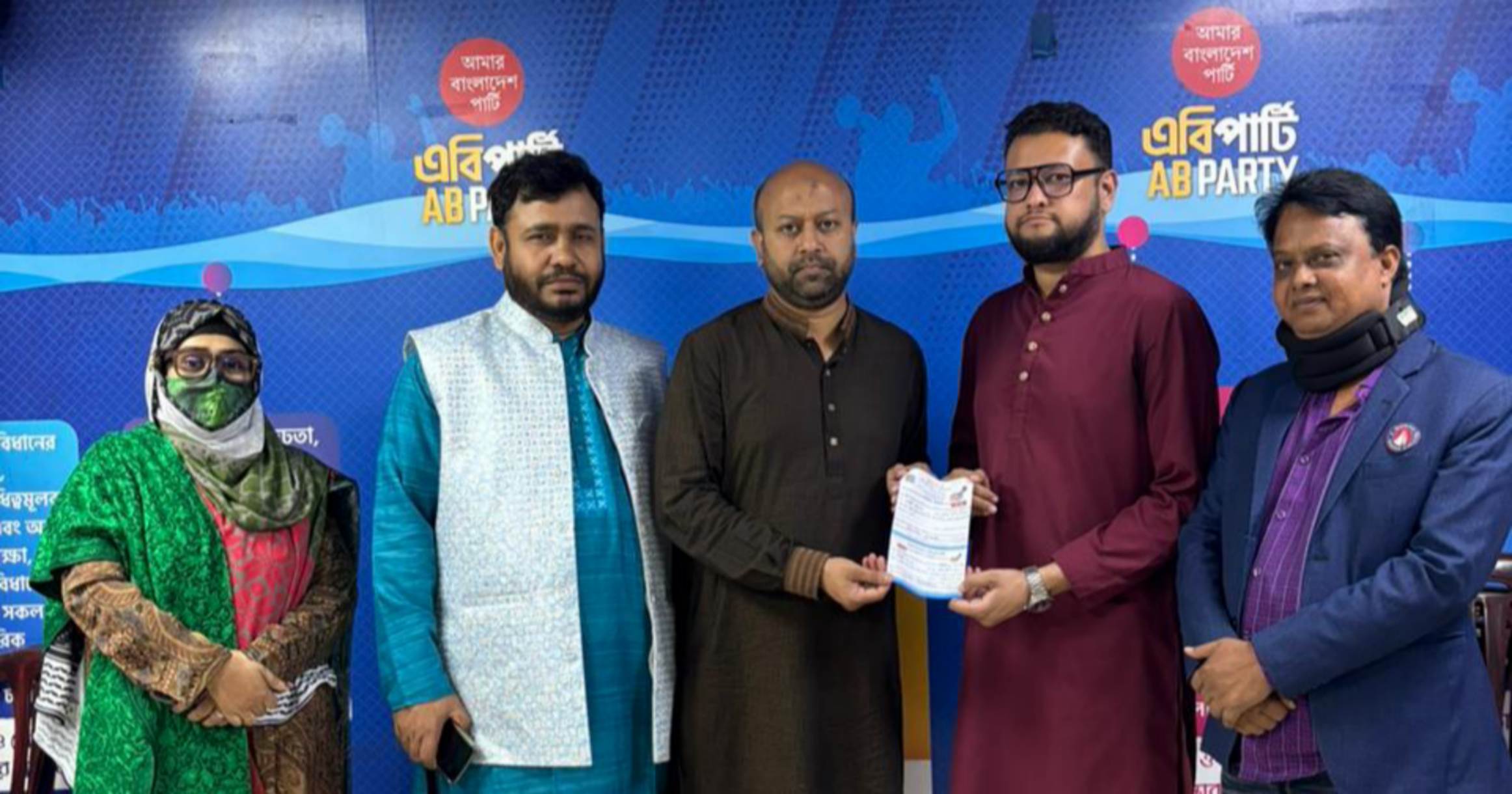 এবি পার্টিতে সৈয়দ তালহা আলমের যোগদান